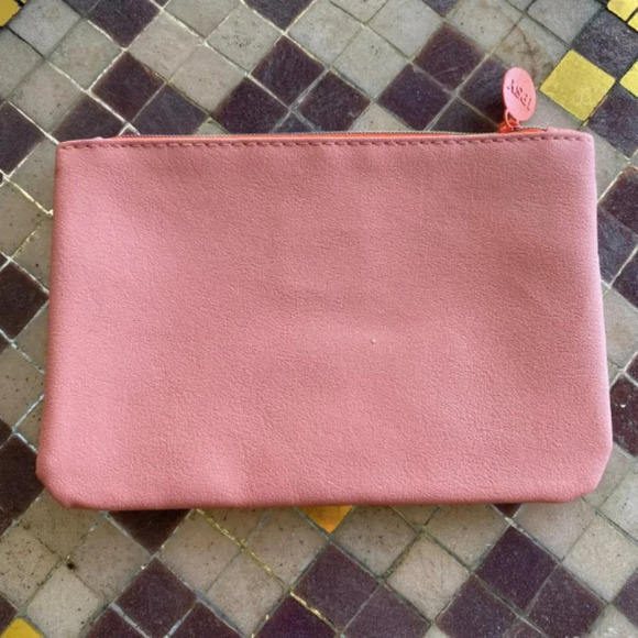 Like New Ipsy Glam Do You Vibrant Bright Fun Pink Cosmetics Pouch Makeup Bag - Picture 2 of 2
